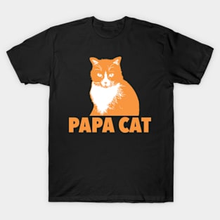 Papa Cat Lovers T-Shirt